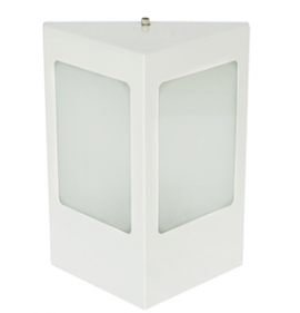 Arandela Luminaria Triangular para 1 Lampada - LUXTIME